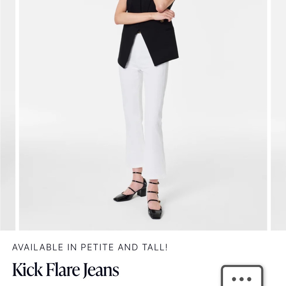 Spanx Kick Crop Jeans